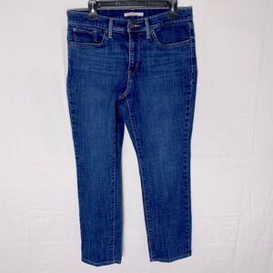 Levi’s 312 Med Dark Wash Shaping Slim Straight Leg Jeans 31